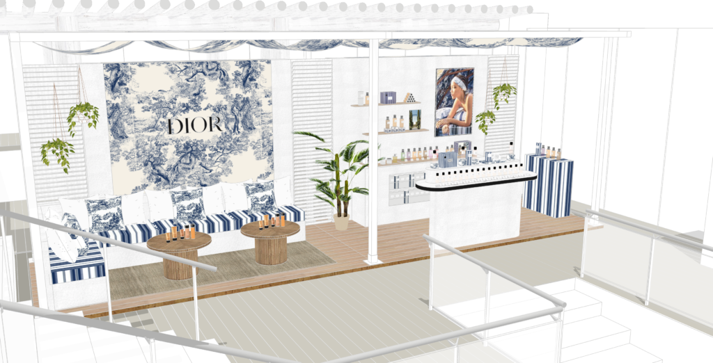 POP UP de Dior en Puente Romano Resort